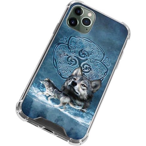 Brigid Ashwood Celtic Wolf iPhone 12 Pro Clear Case