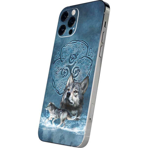 Brigid Ashwood Celtic Wolf iPhone 12 Pro Skin