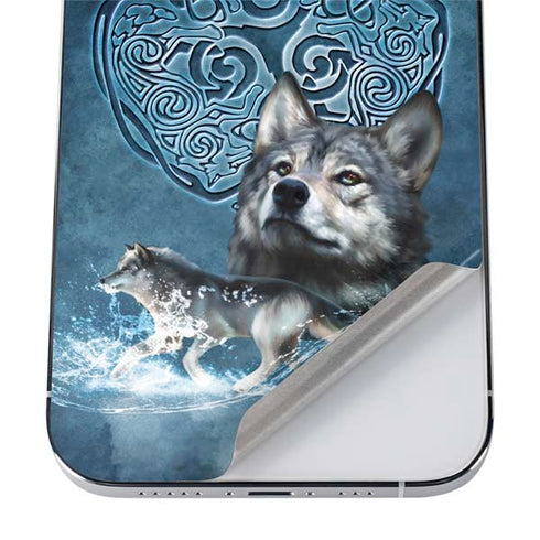 Brigid Ashwood Celtic Wolf iPhone 12 Pro Skin
