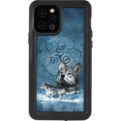 Brigid Ashwood Celtic Wolf iPhone 12 Pro Waterproof Case