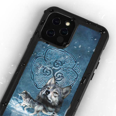 Brigid Ashwood Celtic Wolf iPhone 12 Pro Waterproof Case