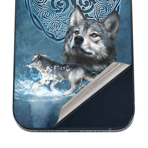 Brigid Ashwood Celtic Wolf iPhone 12 Skin