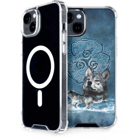 Brigid Ashwood Celtic Wolf iPhone 13 MagSafe Case