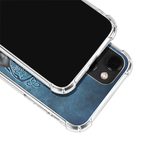 Brigid Ashwood Celtic Wolf iPhone 14 Plus Clear Case