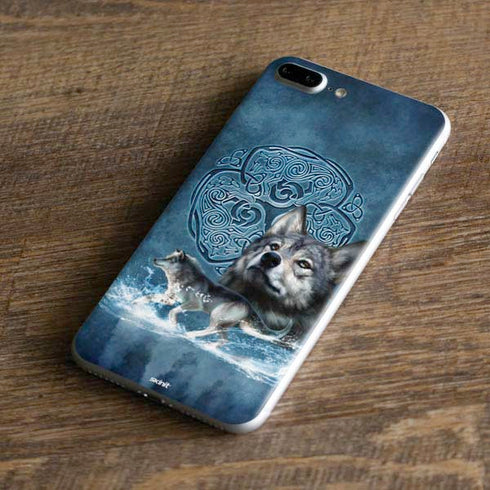 Brigid Ashwood Celtic Wolf iPhone 7 Plus Skin