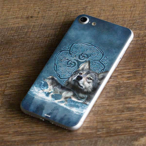 Brigid Ashwood Celtic Wolf iPhone 7 Skin