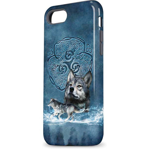 Brigid Ashwood Celtic Wolf iPhone 8 Pro Case