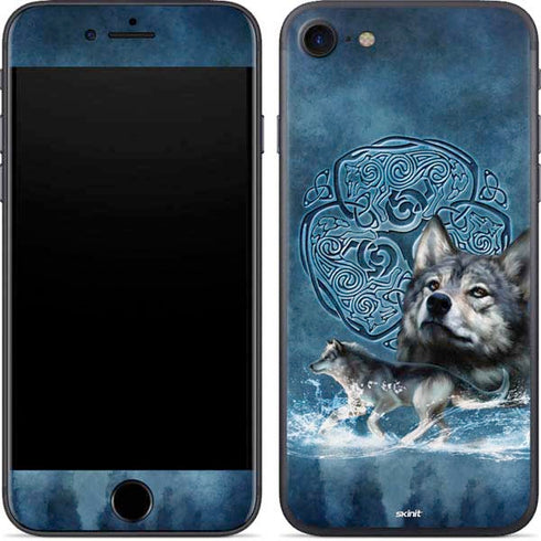Brigid Ashwood Celtic Wolf iPhone 8 Skin
