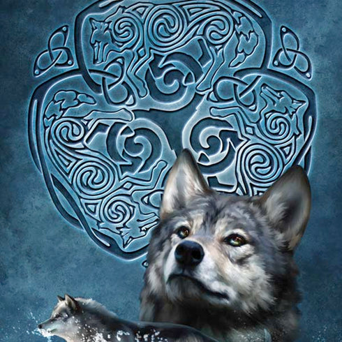 Brigid Ashwood Celtic Wolf iPhone X Pro Case