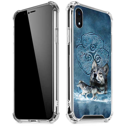 Celtic Wolf by Brigid Ashwood iPhone XR Clear Case