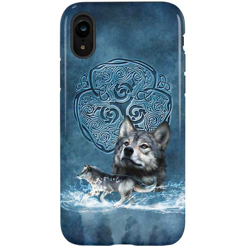 Brigid Ashwood Celtic Wolf iPhone XR Pro Case