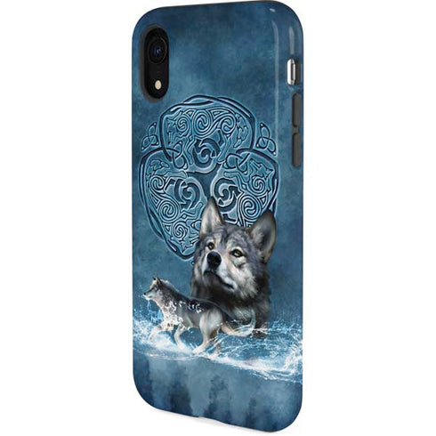Brigid Ashwood Celtic Wolf iPhone XR Pro Case
