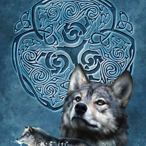 Brigid Ashwood Celtic Wolf iPhone XR Pro Case