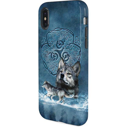 Brigid Ashwood Celtic Wolf iPhone XS Pro Case