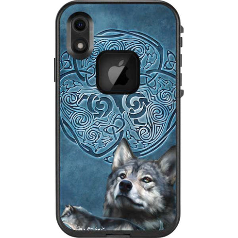 Brigid Ashwood Celtic Wolf LifeProof Fre iPhone Skin