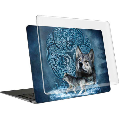 Celtic Wolf by Brigid Ashwood MacBook Air 13in M1 (2021) Case plus Skin