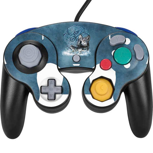 Brigid Ashwood Celtic Wolf Nintendo GameCube Controller Skin