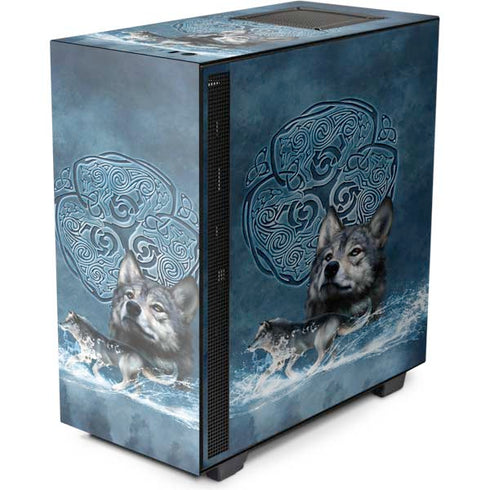Brigid Ashwood Celtic Wolf NZXT H510 Compact ATX Mid-Tower Case Skin