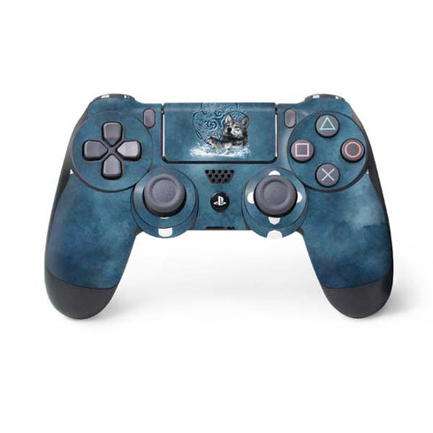Brigid Ashwood Celtic Wolf PS4 Controller Skin