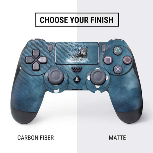 Brigid Ashwood Celtic Wolf PS4 Controller Skin