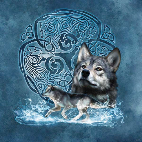 Brigid Ashwood Celtic Wolf PS4 Pro/Slim Controller Skin