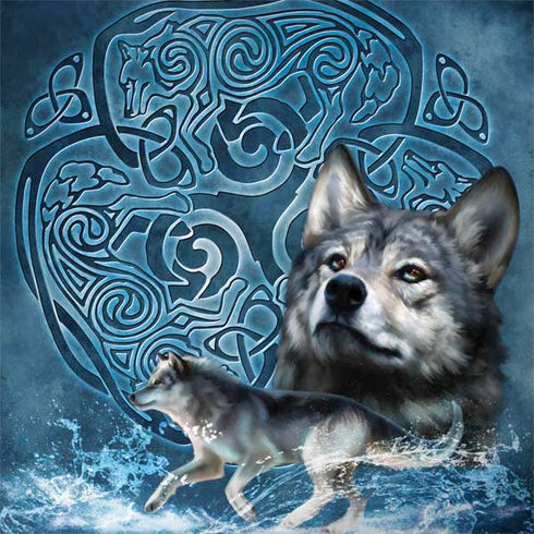 Brigid Ashwood Celtic Wolf Surface Book 2 15in Skin