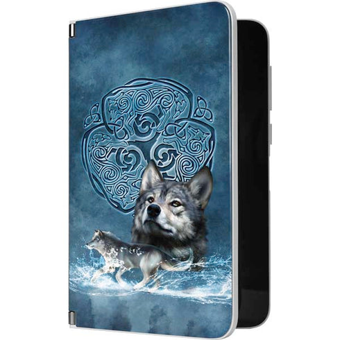 Brigid Ashwood Celtic Wolf Surface Duo Skin