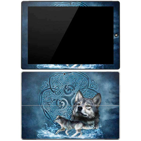 Brigid Ashwood Celtic Wolf Surface Pro 3 Skin