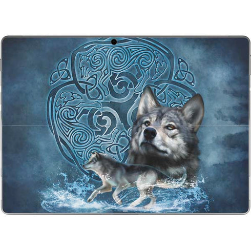 Brigid Ashwood Celtic Wolf Surface Pro 8 Skin