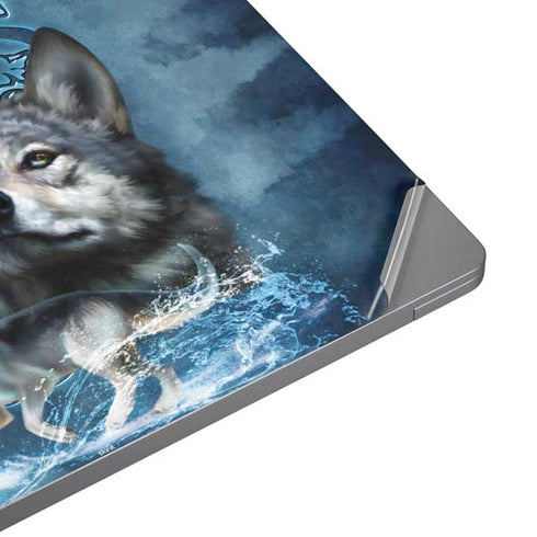 Brigid Ashwood Celtic Wolf Universal Laptop 12in (9.8 x 6.8in) Skin