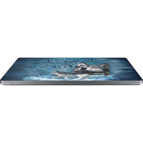 Brigid Ashwood Celtic Wolf Universal Laptop 14in (11.4 x 8.2in) Skin