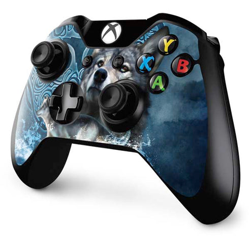 Brigid Ashwood Celtic Wolf Xbox One Controller Skin