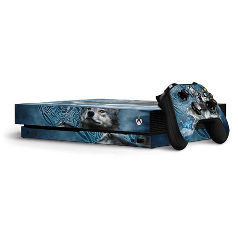 Brigid Ashwood Celtic Wolf Xbox One X Bundle Skin