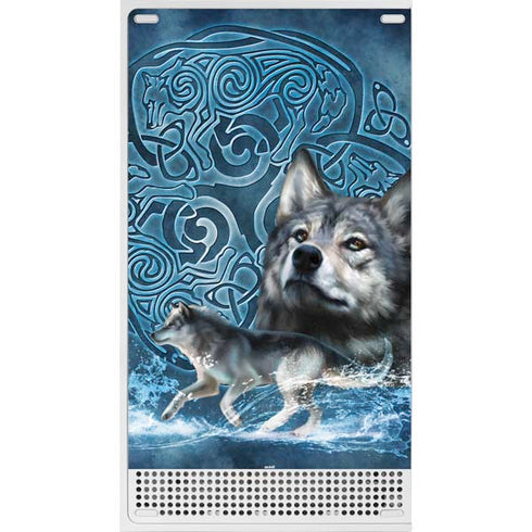 Brigid Ashwood Celtic Wolf Xbox Series S Console Skin
