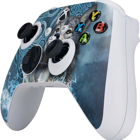 Brigid Ashwood Celtic Wolf Xbox Series S Controller Skin