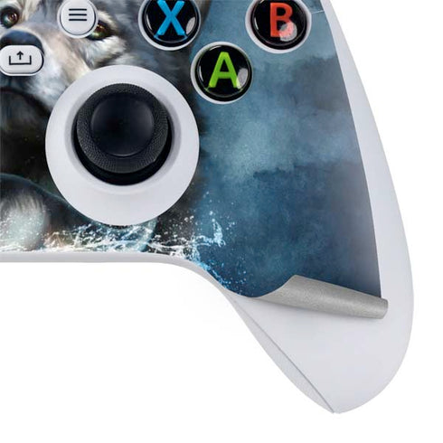 Brigid Ashwood Celtic Wolf Xbox Series S Controller Skin