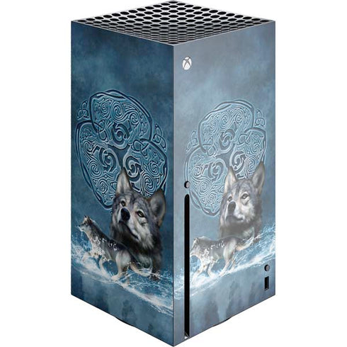 Brigid Ashwood Celtic Wolf Xbox Series X Console Skin