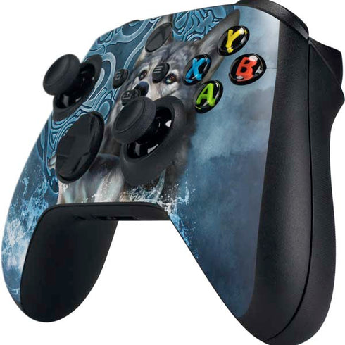 Brigid Ashwood Celtic Wolf Xbox Series X Controller Skin