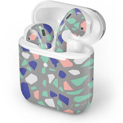 Cement Terrazzo Apple AirPods Skin