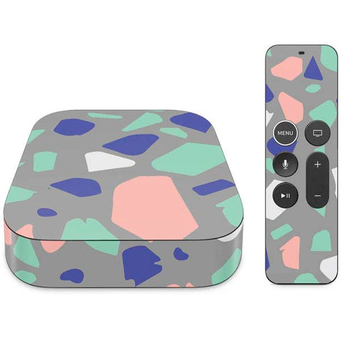 Cement Terrazzo Apple TV Skin