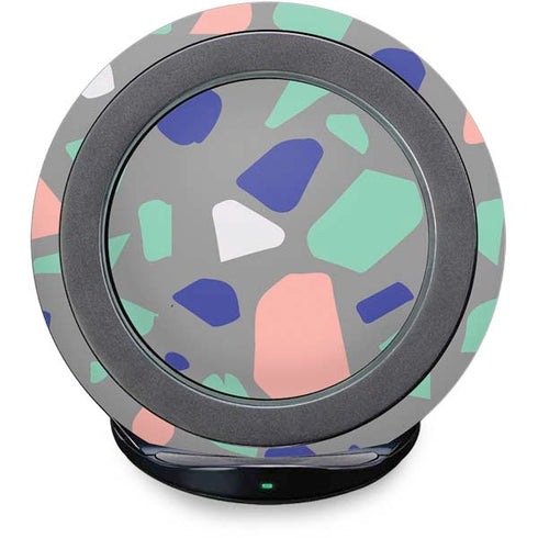 Cement Terrazzo Fast Charge Wireless Charging Stand Skin