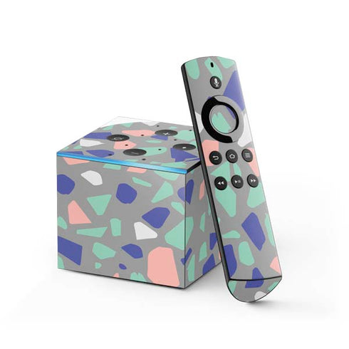 Cement Terrazzo Fire TV Cube Skin