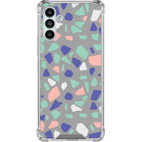 Cement Terrazzo Galaxy A13 5G Clear Case