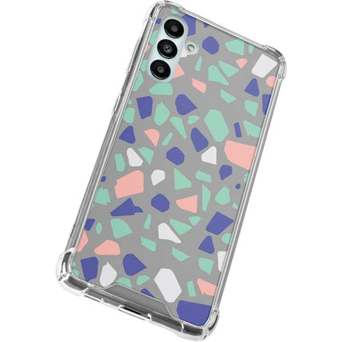 Cement Terrazzo Galaxy A13 5G Clear Case