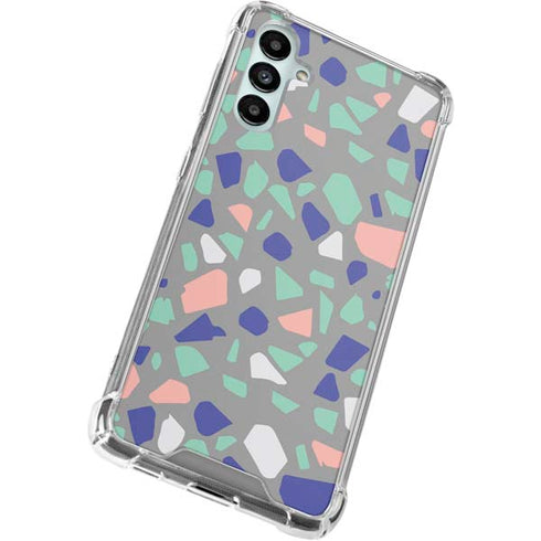 Cement Terrazzo Galaxy A14 5G Clear Case