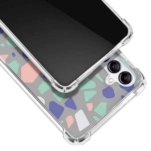 Cement Terrazzo Galaxy A14 5G Clear Case
