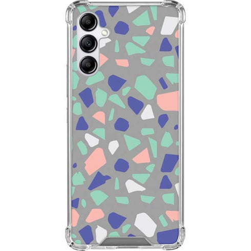 Cement Terrazzo Galaxy A15 5G Clear Case