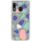 Cement Terrazzo Galaxy A20 Clear Case