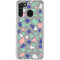 Cement Terrazzo Galaxy A21 Clear Case