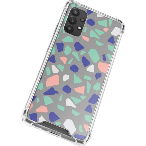 Cement Terrazzo Galaxy A32 5G Clear Case